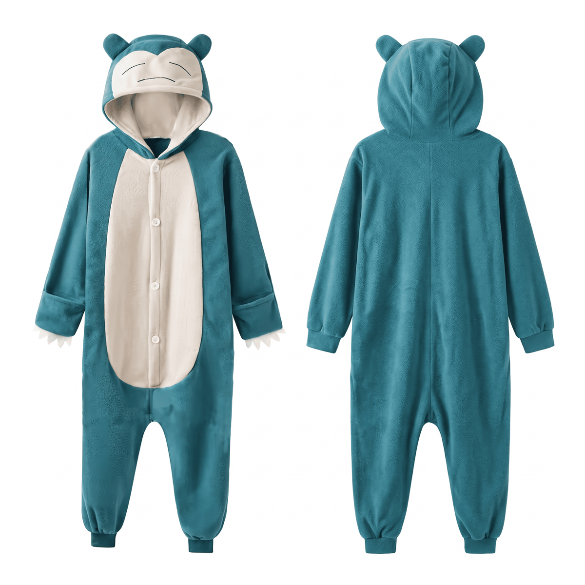 Pijama de cuerpo entero con capucha