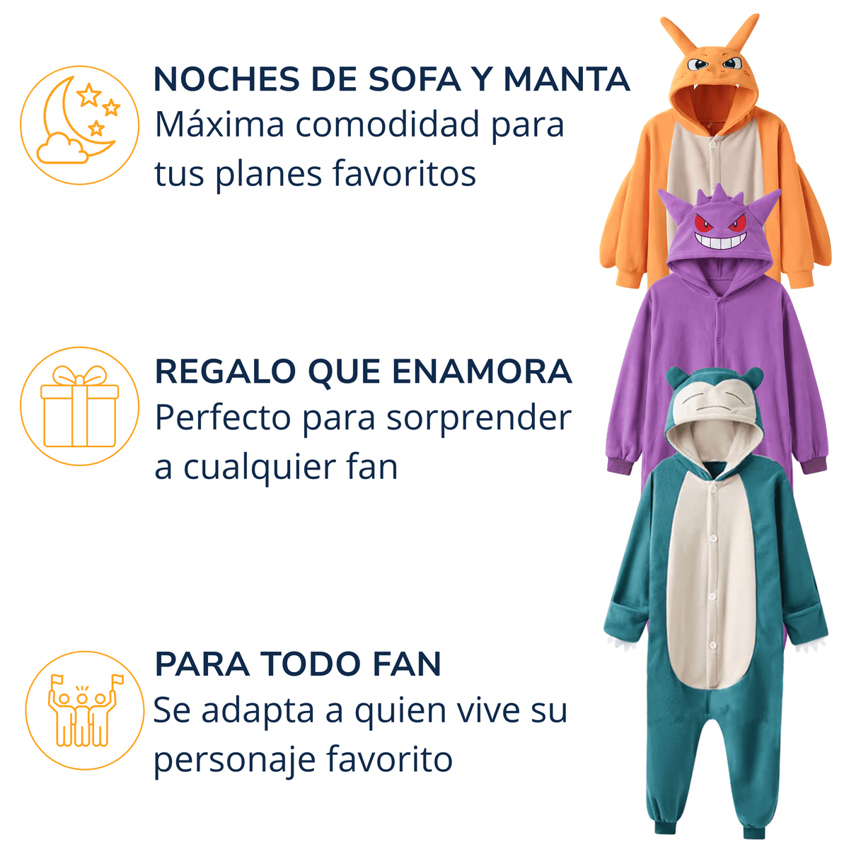 Pijama de cuerpo entero con capucha
